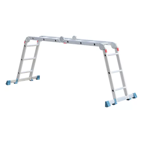 BORMANN Pro Létra többcélú csuklós kivitelben, 4 × 3 fokos, 3,56 m, 150 kg (BHL5040)
