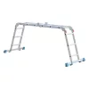 BORMANN Pro Létra többcélú csuklós kivitelben, 4 × 4 fokos, 4,68 m, 150 kg (BHL5050)