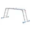 BORMANN Pro Létra többcélú csuklós kivitelben, 4 × 5 fokos, 5,8 m, 150 kg (BHL5070)