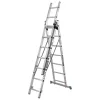 BORMANN Pro Háromrészes alumínium tolólétra 3 × 7 fokkal, 4,76 m, 150 kg (BHL5080)