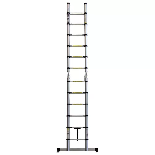 BORMANN Pro Létra teleszkópos és csuklós 2 az 1-ben kivitelben, 12 fokos, 3,8 m, 150 kg (BHL5710)
