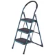 BORMANN Pro Fellépőlétra acélból, 3 fokos, 117 cm, 150 kg (BHL6013)
