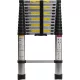 BORMANN Létra teleszkópos kivitelben, 12 fokos, 3,8 m, 150 kg (BHL7020)