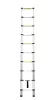 BORMANN Létra teleszkópos kivitelben, 12 fokos, 3,8 m, 150 kg (BHL7020)