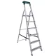 BORMANN Pro Fellépőlétra szerszámtartóval, 5+1 fokos, 172 cm, 150 kg (BHL9010)