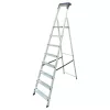 BORMANN Pro Fellépőlétra szerszámtartóval, 7+1 fokos, 216 cm (BHL9020)