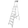 BORMANN Pro Fellépőlétra szerszámtartóval, 7+1 fokos, 216 cm (BHL9020)