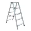 BORMANN Pro Kétoldalas állólétra alumíniumból, 2 × 5 fokos, 102,4 cm, 120 kg (BHL9040)