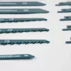 BORMANN Pro Orrfűrészlap / szablyafűrészlap készlet, 92–240 mm, CrV, BIM és HM kivitel, 18 részes (BHT1640)