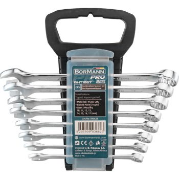   BORMANN Pro 8 részes csillag-villásKULCS készlet, 10-17mm (BHT1667)