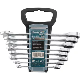   BORMANN Pro 8 részes racsnis csillag-villásKULCS készlet, 8-19mm (BHT1668)
