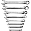 BORMANN Pro 8 részes racsnis csillag-villásKULCS készlet, 8-19mm (BHT1668)