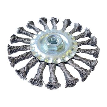   BORMANN Pro  drótkerékkefe anyával 14mm "thunder-cut" 125mm (BHT2057)