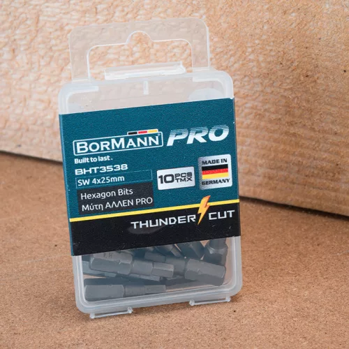 BORMANN Pro imbusz bit sw 4x25mm 10 db (BHT3538)