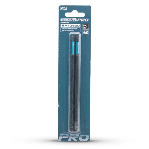 BORMANN Pro philips ütvecsavorozó  bit s2 x-pro ph1x150mm 2db (BHT3620-2)