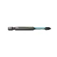 BORMANN Pro ütvecsavarozó bit s2 x-pro pz2x75mm 2db (BHT3662-2)