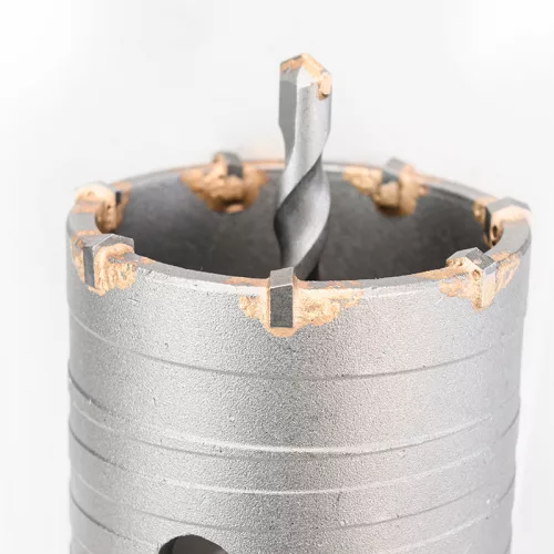 BORMANN Pro gyémánt koronafúró betonhoz/építőanyagokhoz SDS-PLUS adapterrel M22x110 Φ55mm (BHT4073)