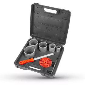   BORMANN Pro 8 darabos volfrámszemcsés koronalyukfúró készlet 33-83 mm (BHT4580)