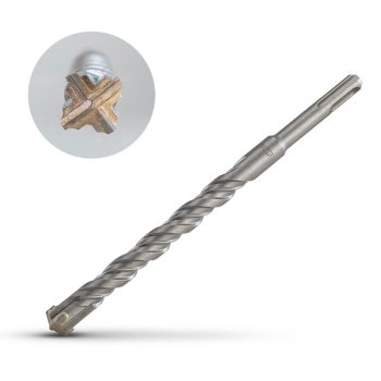   BORMANN Pro sds-plus sx4 kalapácsos fúrószár 4-vágó 14x160 mm (BHT4702)