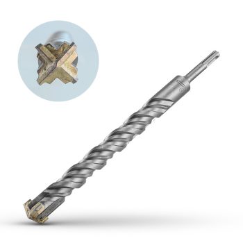   BORMANN Pro sds-plus sx4 kalapácsfúró, 4-vágó 18x310 mm (BHT4746)