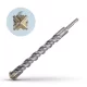 BORMANN Pro sds-plus sx4 kalapácsos fúrószár 4-vágó 25x400 mm (BHT4776)