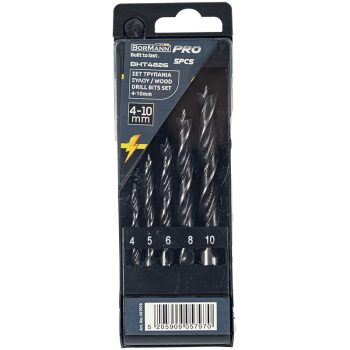 BORMANN Pro 5db fafúró készlet 4-10mm (BHT4826)