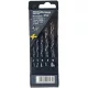 BORMANN Pro 5db fafúró készlet 4-10mm (BHT4826)