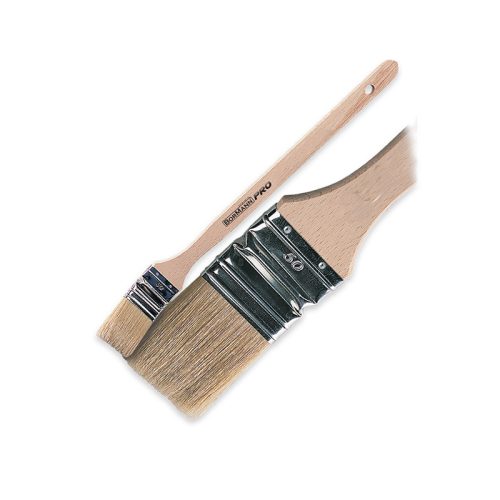 BORMANN Pro hajlított nyelű festőecset mérete  40 mm-es természetes sörtés fa nyél (BHT5648)