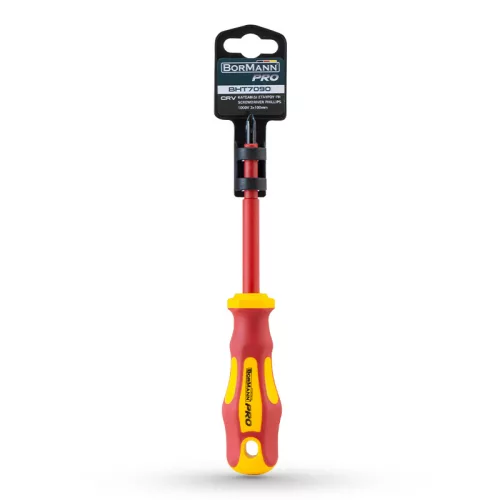 BORMANN Pro Szigetelt CSAVARHÚZÓ VDE PH1x80mm (BHT7088)