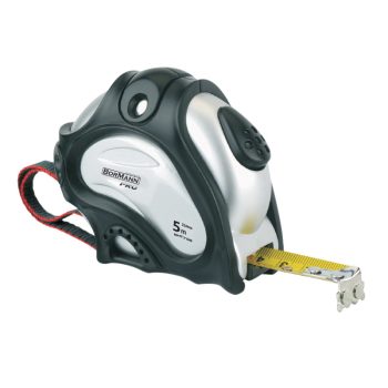   BORMANN Pro mérőszalag 3m x 16mm,auto lock,matt fizikai,mágneses horog (BHT7137)