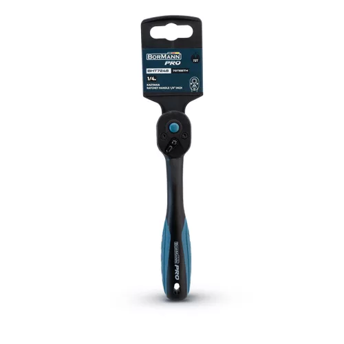 BORMANN Pro 1/4" RACSNIS HAJTÓSZÁR, 72 fog (BHT7248)