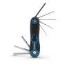 BORMANN Pro Imbuszkulcs készlet összecsukható, 8 részes, 1,5–8 mm, Cr-V (BHT7256)