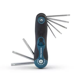   BORMANN Pro 8 DARABOS összecsukható TORX készlet, LYUKAS, T9-T40 (BHT7258)