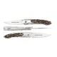 BORMANN Pro rozsdamentes acél zsebkés szarvasagancs nyéllel 180 mm (BHT7597)