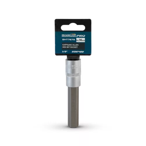 BORMANN Pro 1/2" Imbusz bitfej, 14mm (BHT7679)
