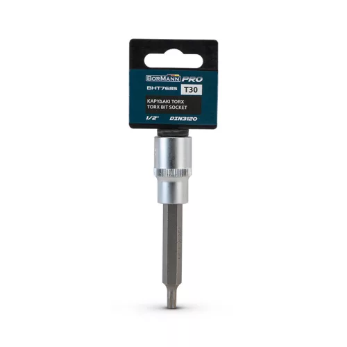 BORMANN Pro 1/2" TORX bitfej, T30 (BHT7685)
