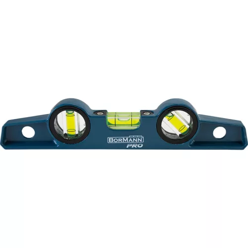 BORMANN Pro HEAVY DUTY alumínium vízmérték 25cm (BHT7760)