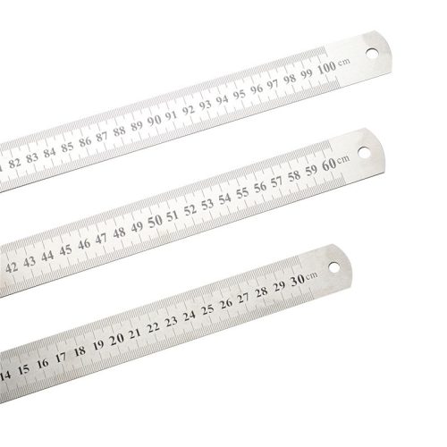 BORMANN Pro ROZSDAMENTES ACÉL VONALZÓ 60cm (BHT7772)