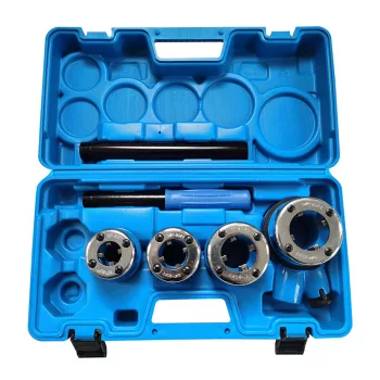   BORMANN Pro 1/2"-3/4"-1"-1/4" Csőmenetmetsző racsnis szerszámkészletek, 2 külső rúd, 4 db  (BHT7826)
