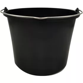   BORMANN műanyag vödör 12 L,  fém fogantyúval, fekete (BHT7970)