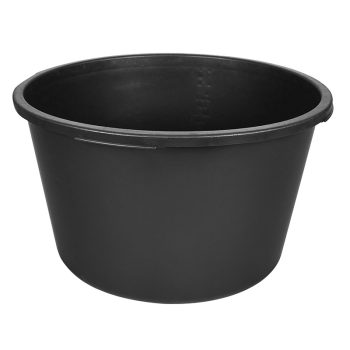   BORMANN KEREK HABARCS VÖDÖR 90 LITERES , MÉRCÉVEL, FEKETE (BHT7984)