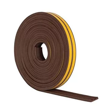   BORMANN Ajtó/ablak Szigetelő habragasztószalag 6m, e-profil, barna (9mm x 5,5mm) (BHT8528)