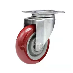   BORMANN Pro kerék φ100, terhelés 100kg, η131mm lemez 93,5x65mm (BHT9014)