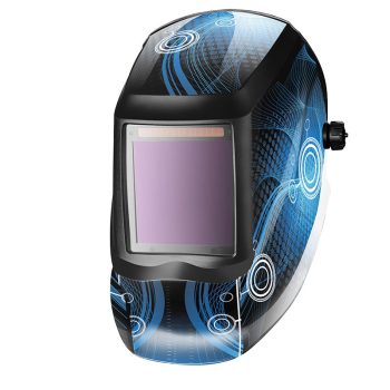   BORMANN Pro Automata hegesztőpajzs DIN 5-8/9-13, 4 FÉNYCELLA, 98Χ62mm (BIW2020)