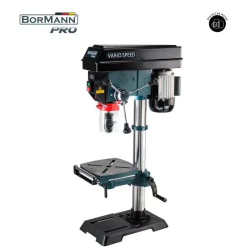 BORMANN Pro Állványos fúrógép  550W, 16 mm tokmány, DIGITÁLIS KIJELZŐ, LÉZER (BKD1850)