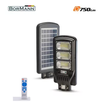   BORMANN SOLAR STREET LIGHT LED VÍZÁLLÓ 150W, BEÉPÍTETT NAPELEMMEL (BLF3550)