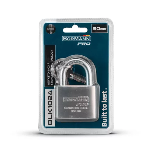 BORMANN Pro rozsdamentes acél lakat 50mm (BLK1024)