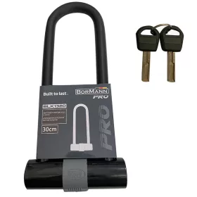   BORMANN Pro LOPÁSGÁTLÓ MOTORKERÉKPÁR U ZÁR, MŰANYAG BORÍTÁSSAL (BLK1320)