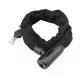 BORMANN Pro Lopásgátló Motorkerékpár Lánc 100cm, Vastagság 10mm, Zárral és Bevonattall (BLK1340)