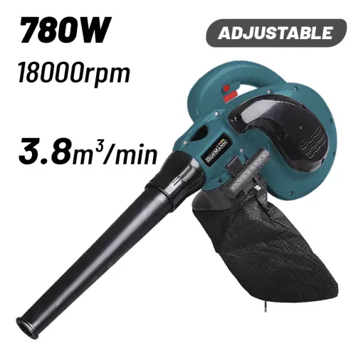 BORMANN Pro ELEKTROMOS LOMBSZíVÓ-FÚVÓ 780W, LEVEGŐÁRAMLÁS 3,8m³/perc, 0-18000rpm, TARTOZÉKOKKAL (BPB6650)